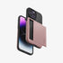 ACS04835 - iPhone 14 Pro Max Case Slim Armor CS in black showing the back